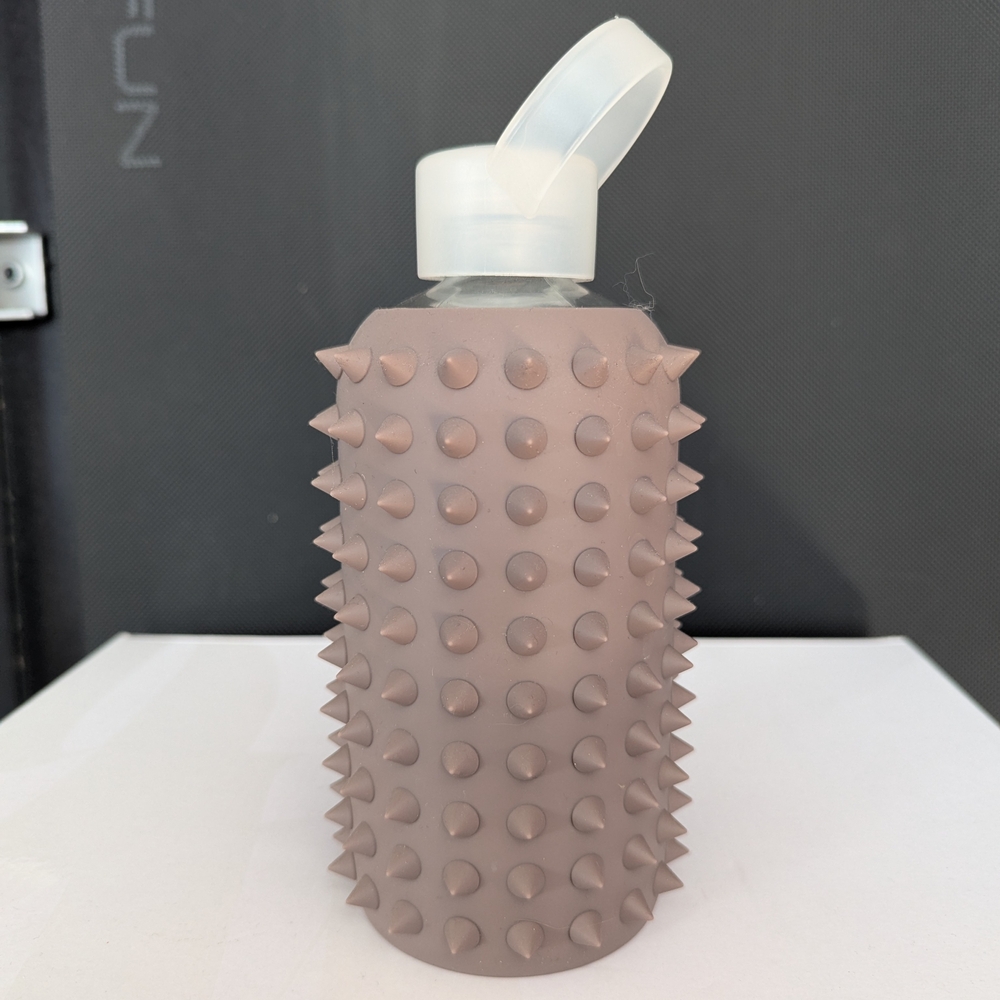 bkr Little Spiked Brooklyn Brown Water Bottle